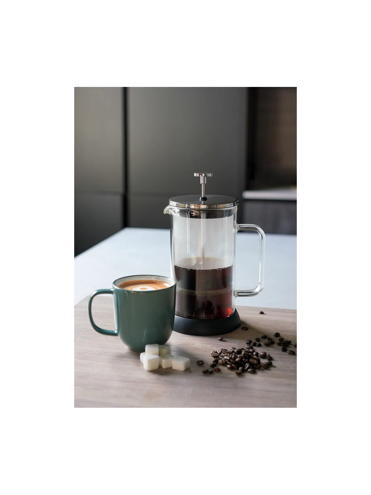 Grunwerg kohvipresskann Cafe Ole Dopio, topeltseinaga