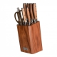 Grunwerg RF Ashwood 8 Piece Knife Block Set