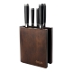 Grunwerg  Katana Saya Saya Pakkawood 6 Pce Knife Block Set