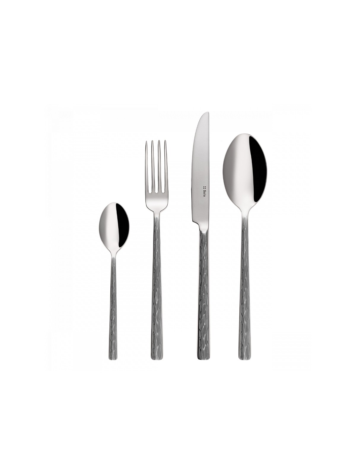 Sola Sardegna Waterfall Cutlery Set 24 Pieces, mirror