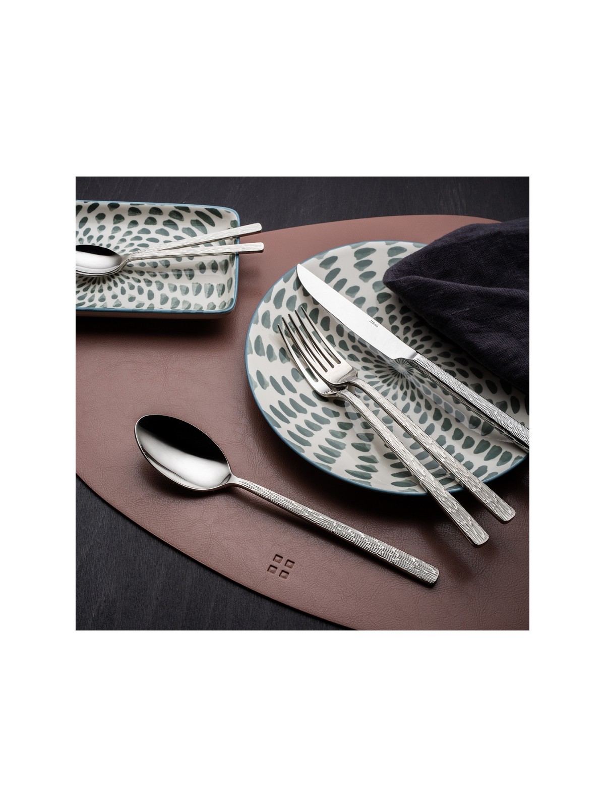 Sola Sardegna Waterfall Cutlery Set 24 Pieces, mirror