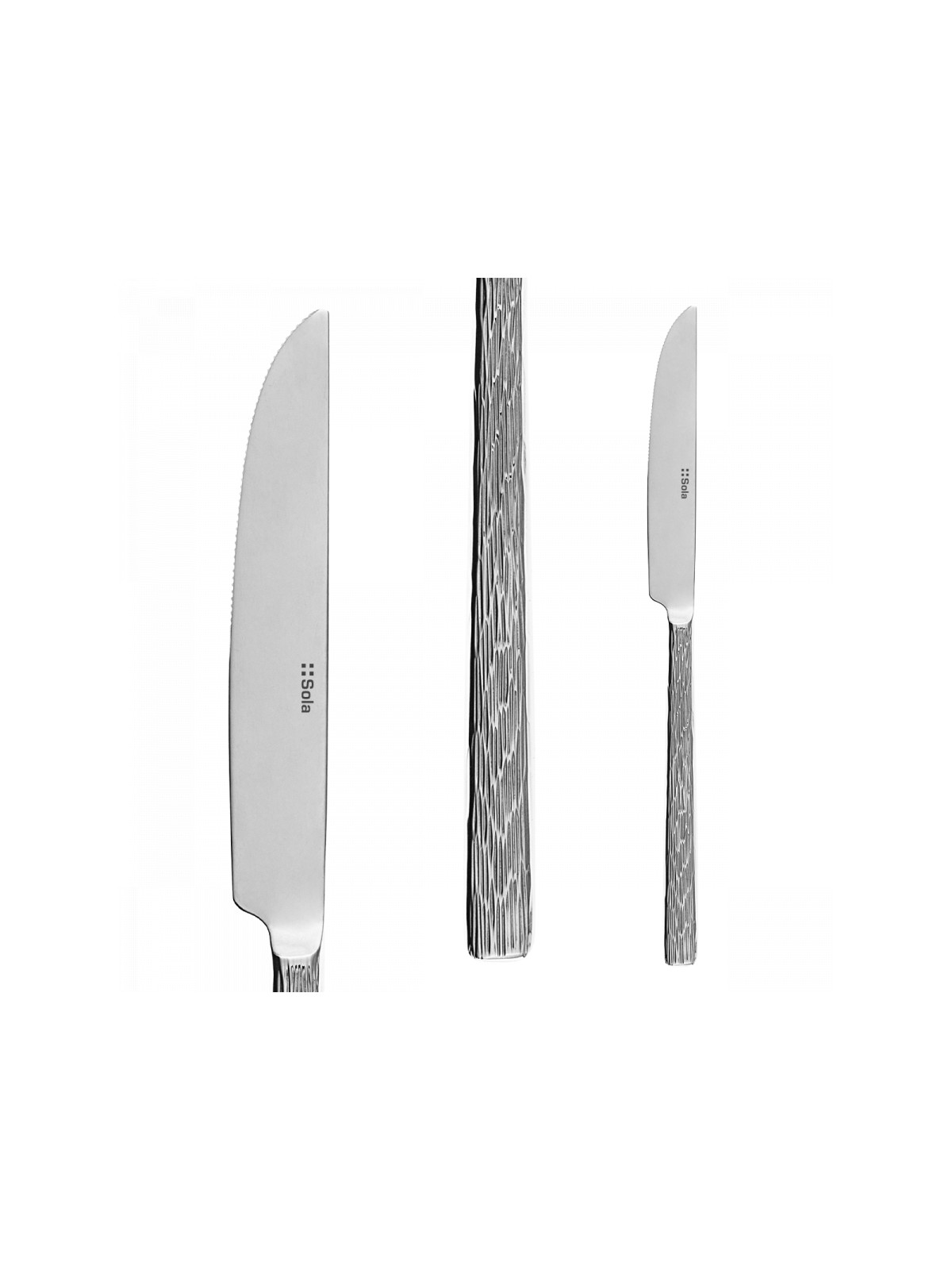 Sola Sardegna Waterfall Cutlery Set 24 Pieces, mirror