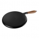 Staub Cast iron Pancake pan with wooden handle