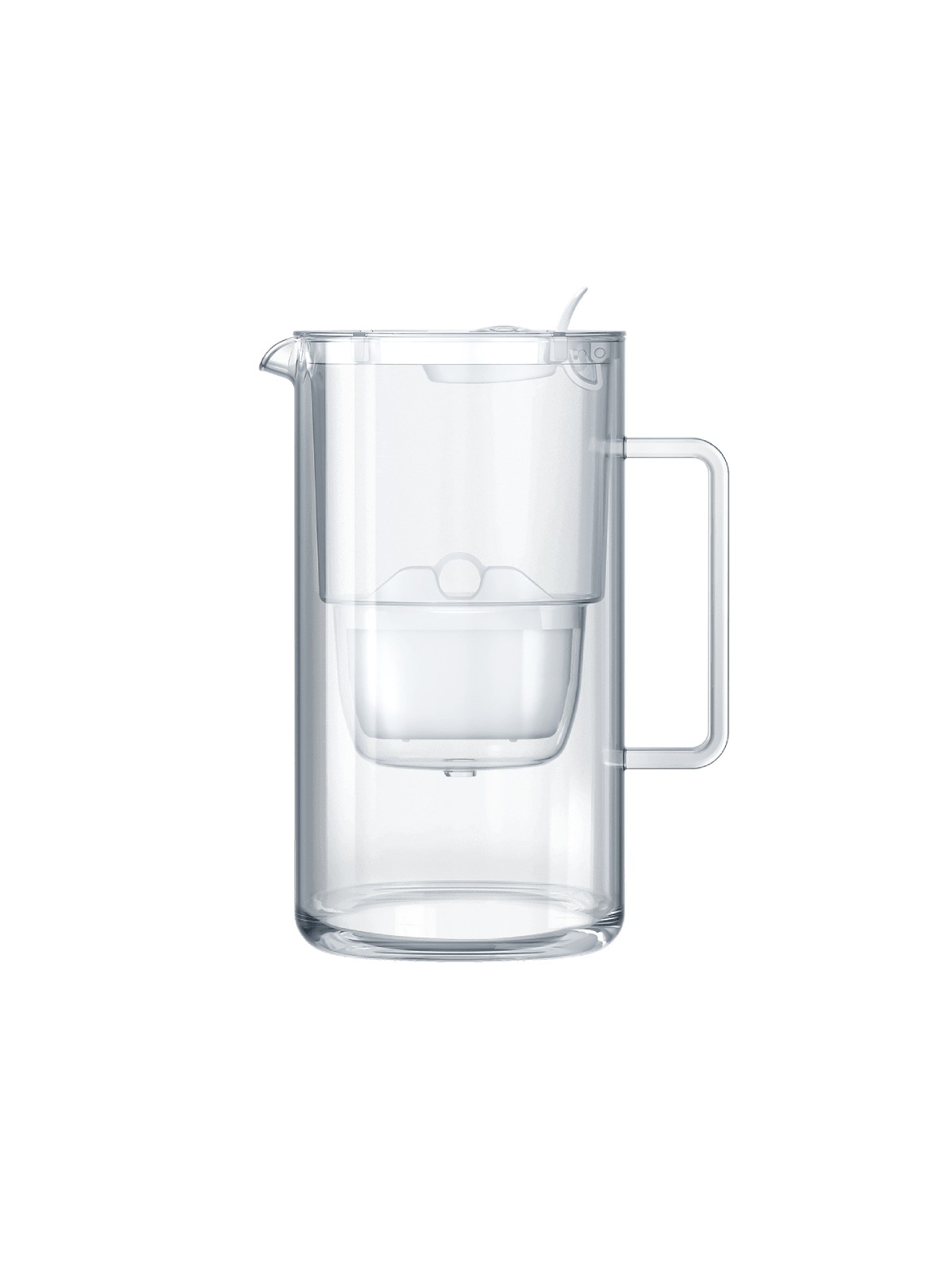 Aquaphor Filter Jug Glass, White