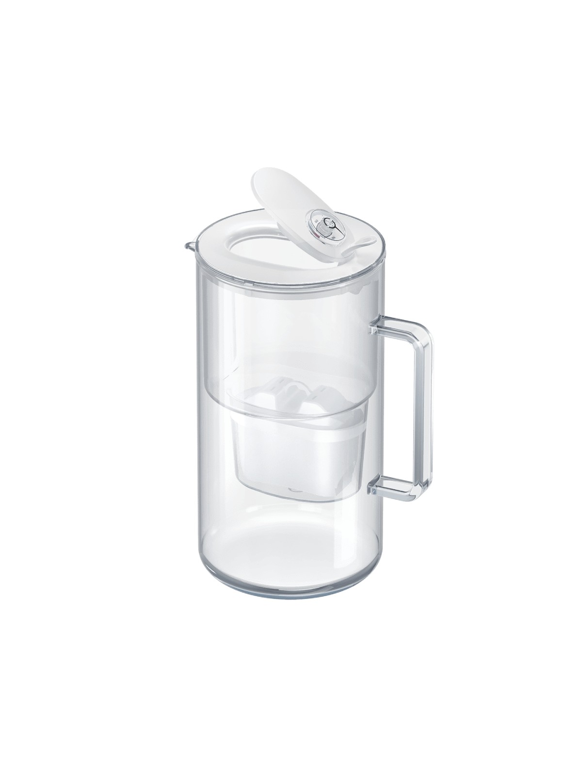 Aquaphor Filter Jug Glass, White