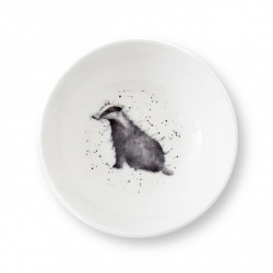 Royal Worcester Wrendale Designs Bowl Badger