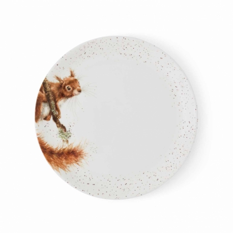 Royal Worcester Wrendale Designs Coupe Plate 26,7 cm, Squirrel