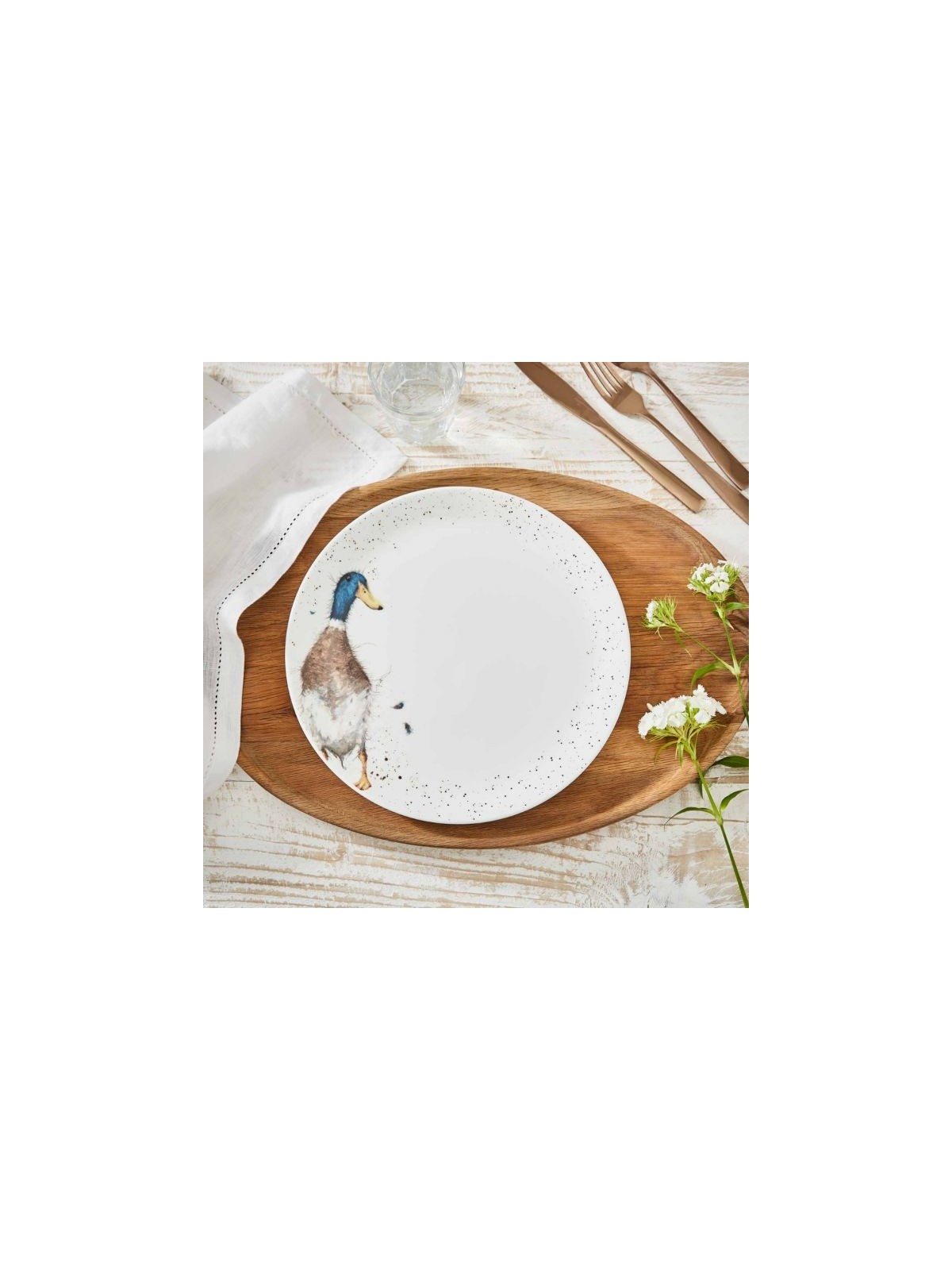 Royal Worcester Wrendale Designs Coupe Plate 26,7 cm, Duck