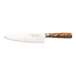 Grunwerg Katana Saya Olivewood Chefs Knife 20cm
