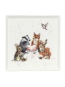 Royal Worcester Wrendale Designs Wrendale taldrik kandiline Woodland Party