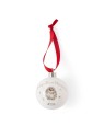 Royal Worcester Wrendale Designs Baby's 1-st Christmas Bauble