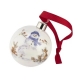 Royal Worcester Wrendale Designs Snowman Decoration