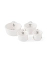 Royal Worcester Wrendale Designs mõõdunõud Birds 4 tk