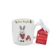 Royal Worcester Wrendale Designs kruus  Snow Angel (Rabbit & Robin) 0,31 l