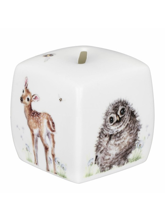 Royal Worcester Wrendale Designs Little Wren Money Box