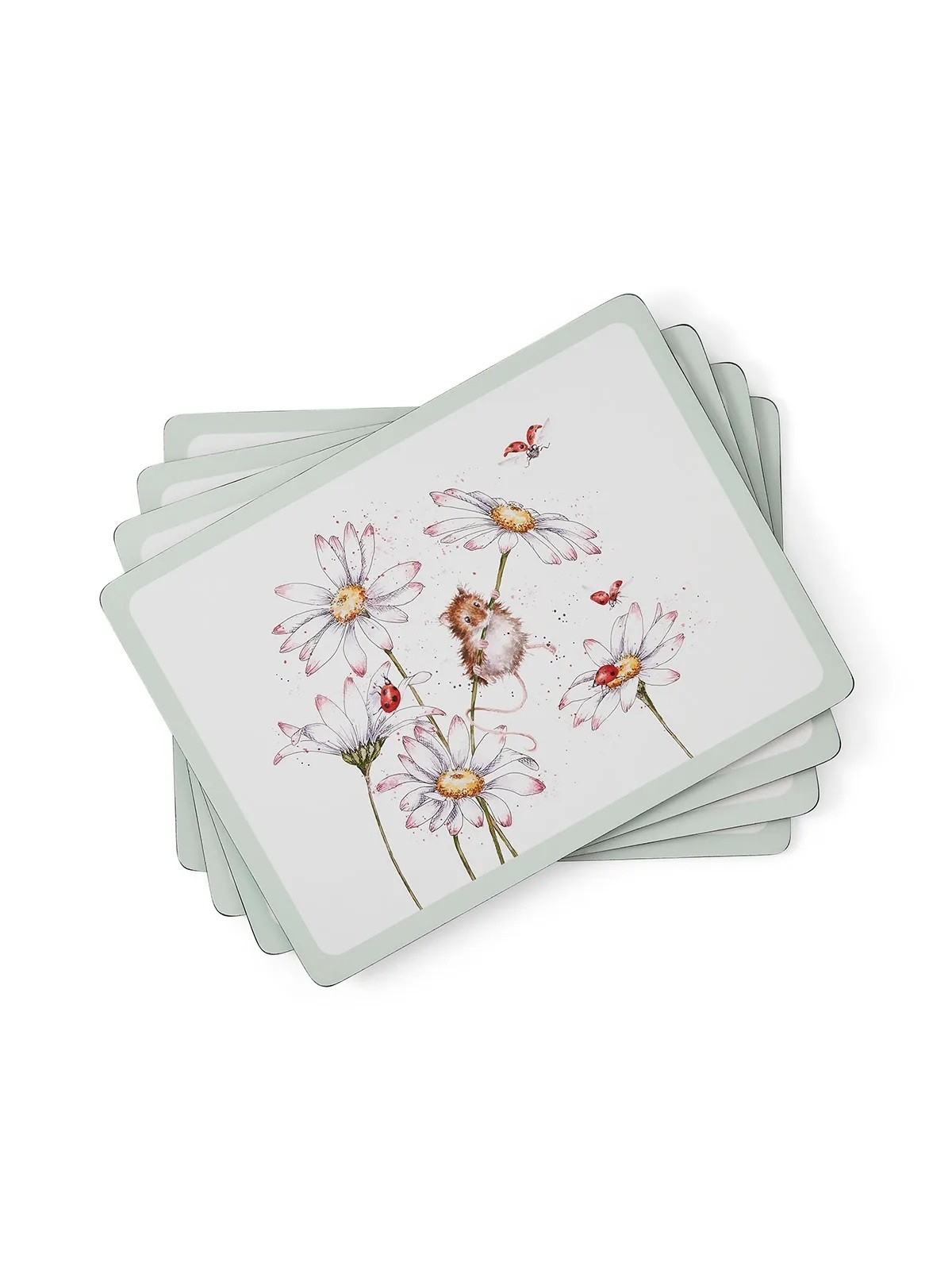 Pimpernel Wrendale Designs kohamatt Wildflowers 4 tk