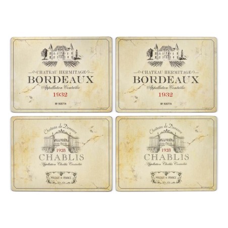 Pimpernel Vin de France Set of 4 Large Placemats