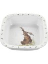 Royal Worcester Wrendale Designs Hare Square Dish