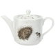 Royal Worcester Wrendale Designs teapot Hedgehog & Mouse