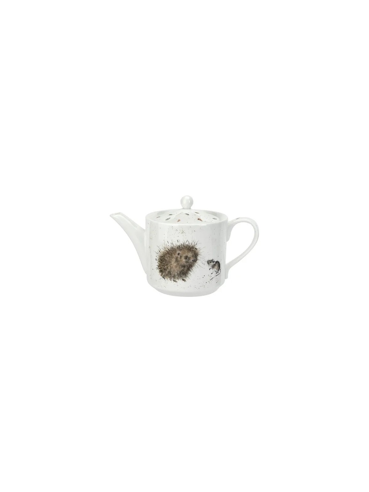 Royal Worcester Wrendale Designs teapot Hedgehog & Mouse