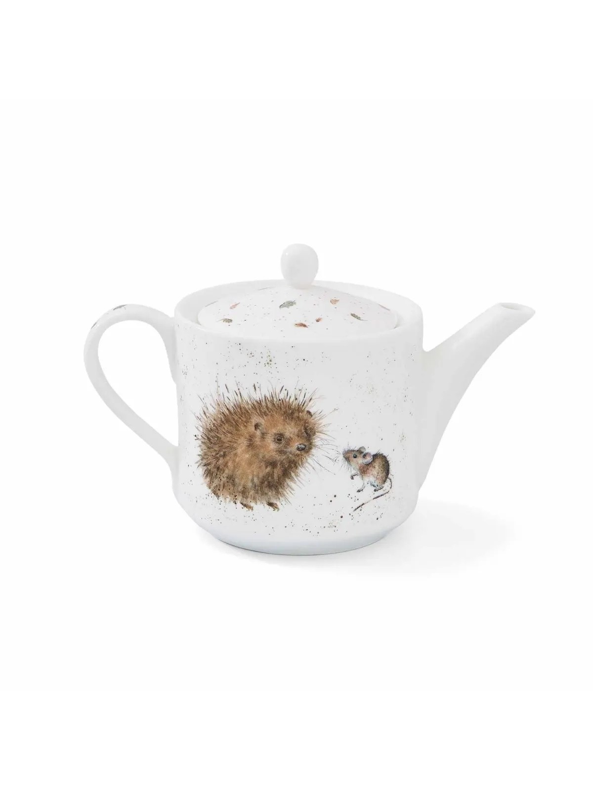 Royal Worcester Wrendale Designs teapot Hedgehog & Mouse