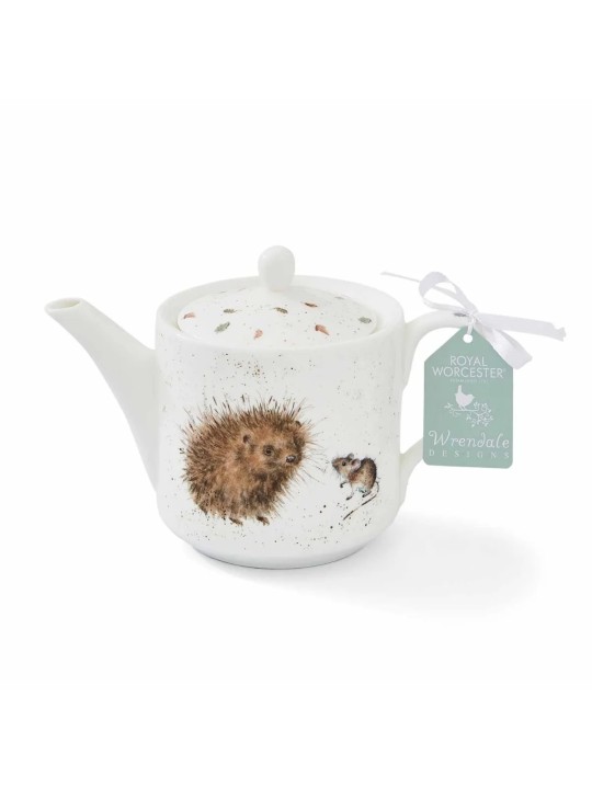 Royal Worcester Wrendale Designs teekann Hedgehog & Mouse