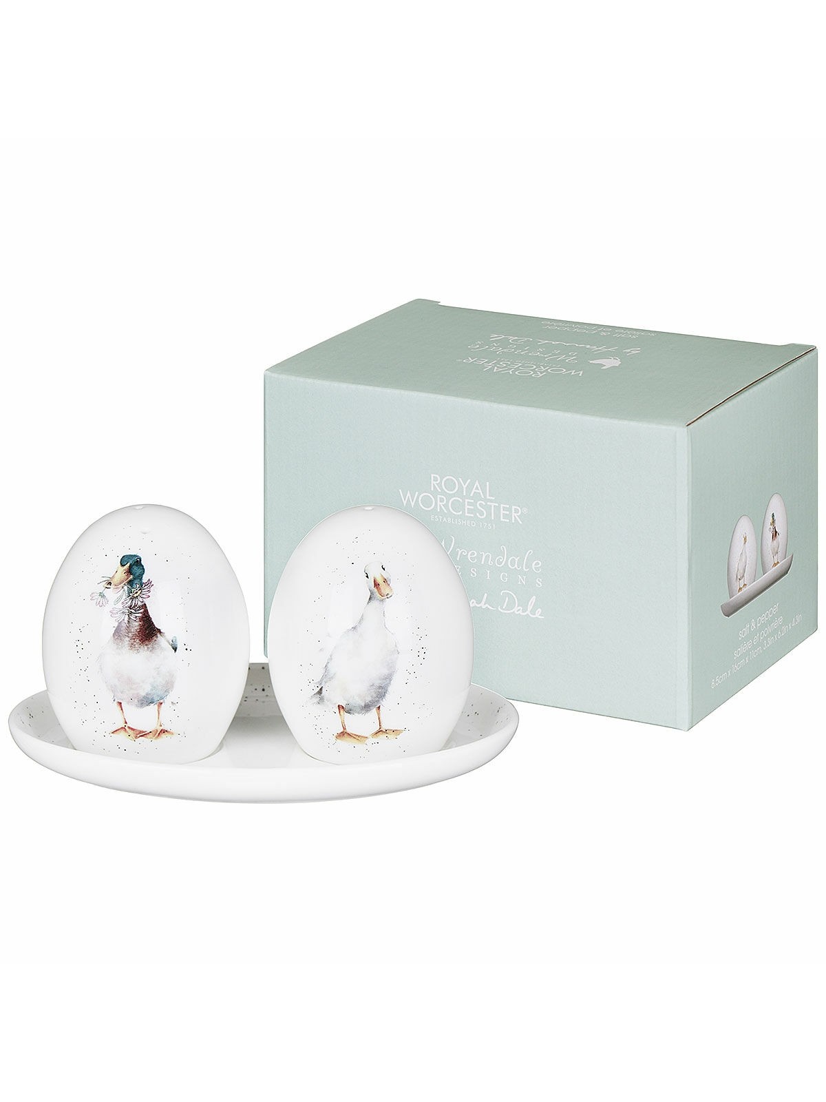 Royal Worcester Wrendale Designs Salt & Pepper Pots