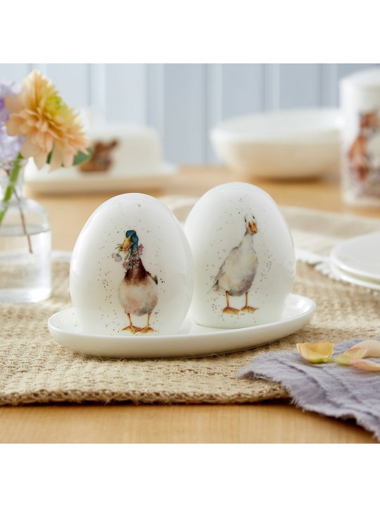 Royal Worcester Wrendale Designs Salt & Pepper Pots