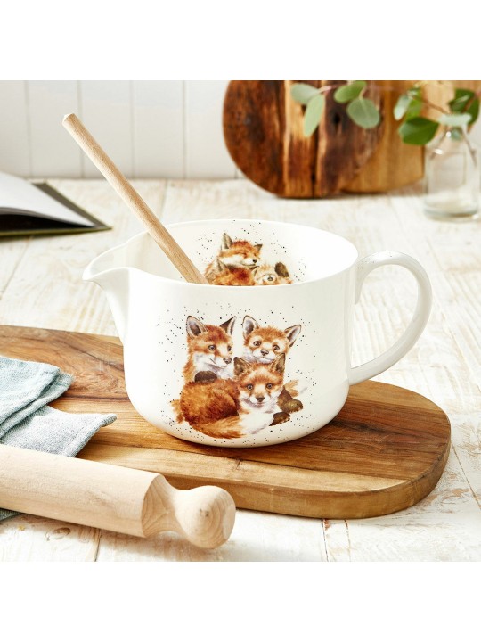 Royal Worcester Wrendale Designs Mixing Jug Foxes