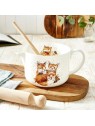 Royal Worcester Wrendale Designs segamiskann Foxes