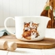 Royal Worcester Wrendale Designs maisīšanas krūze Foxes