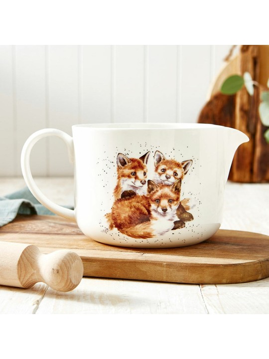Royal Worcester Wrendale Designs maisīšanas krūze Foxes