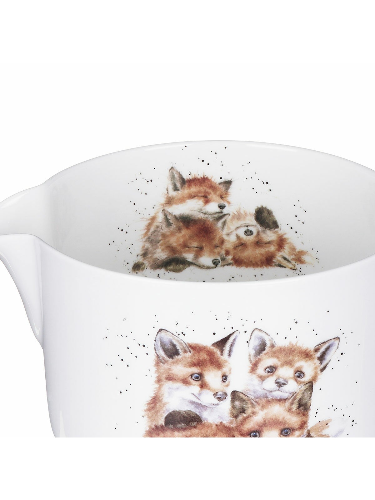 Royal Worcester Wrendale Designs segamiskann Foxes