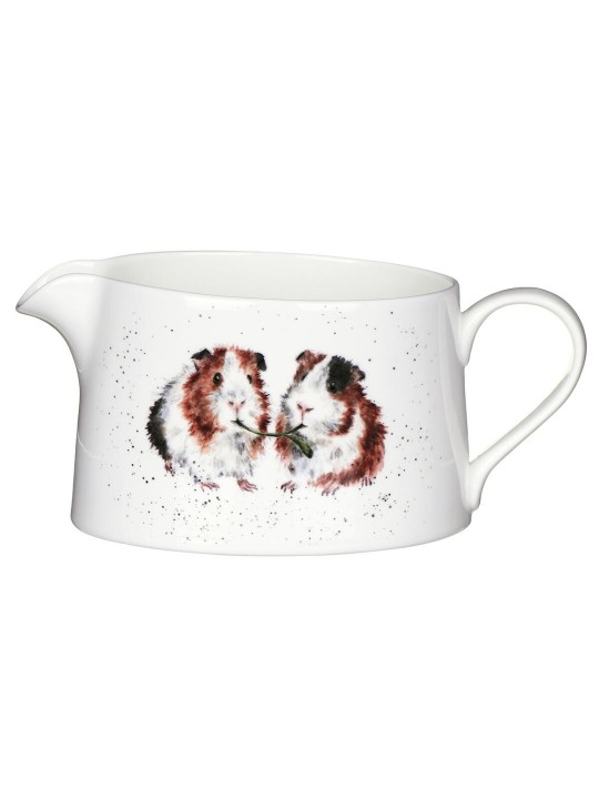 Royal Worcester Wrendale Designs Guinea Pig Sauce Boat
