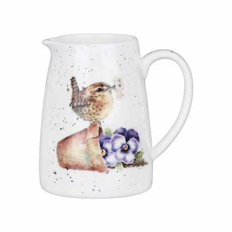 Royal Worcester Wrendale Designs Pottering About Posy Jug