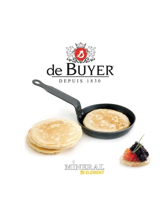 de Buyer pankūku panna Mineral B Element, 12 cm