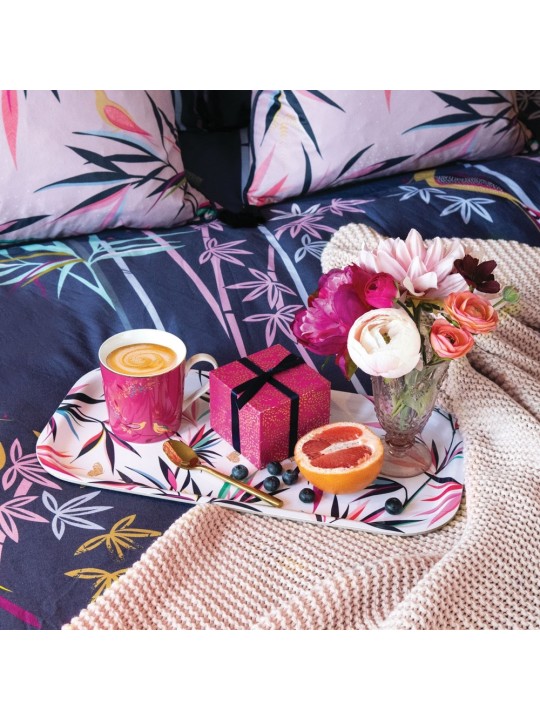 Portmeirion Sara Miller London Chelsea Mug, Pink