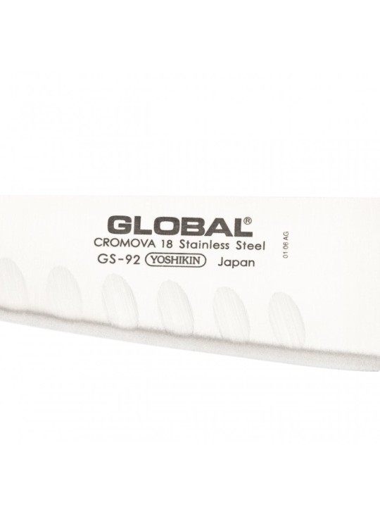 Global Chef's knife olive ground 13 cm