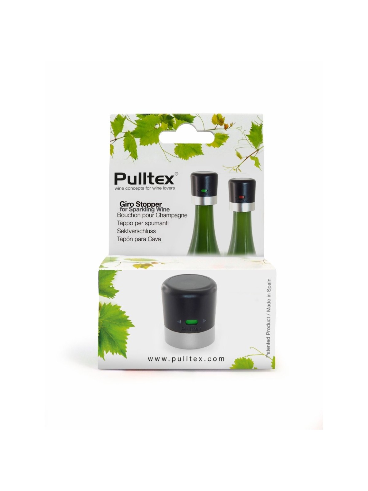 Pulltex šampanieša pudeles aizbāznis