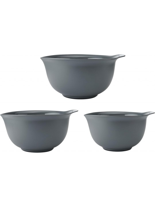 KitchenAid-setti, 3 sekoitus-/pesäkulhoa, Empire Red