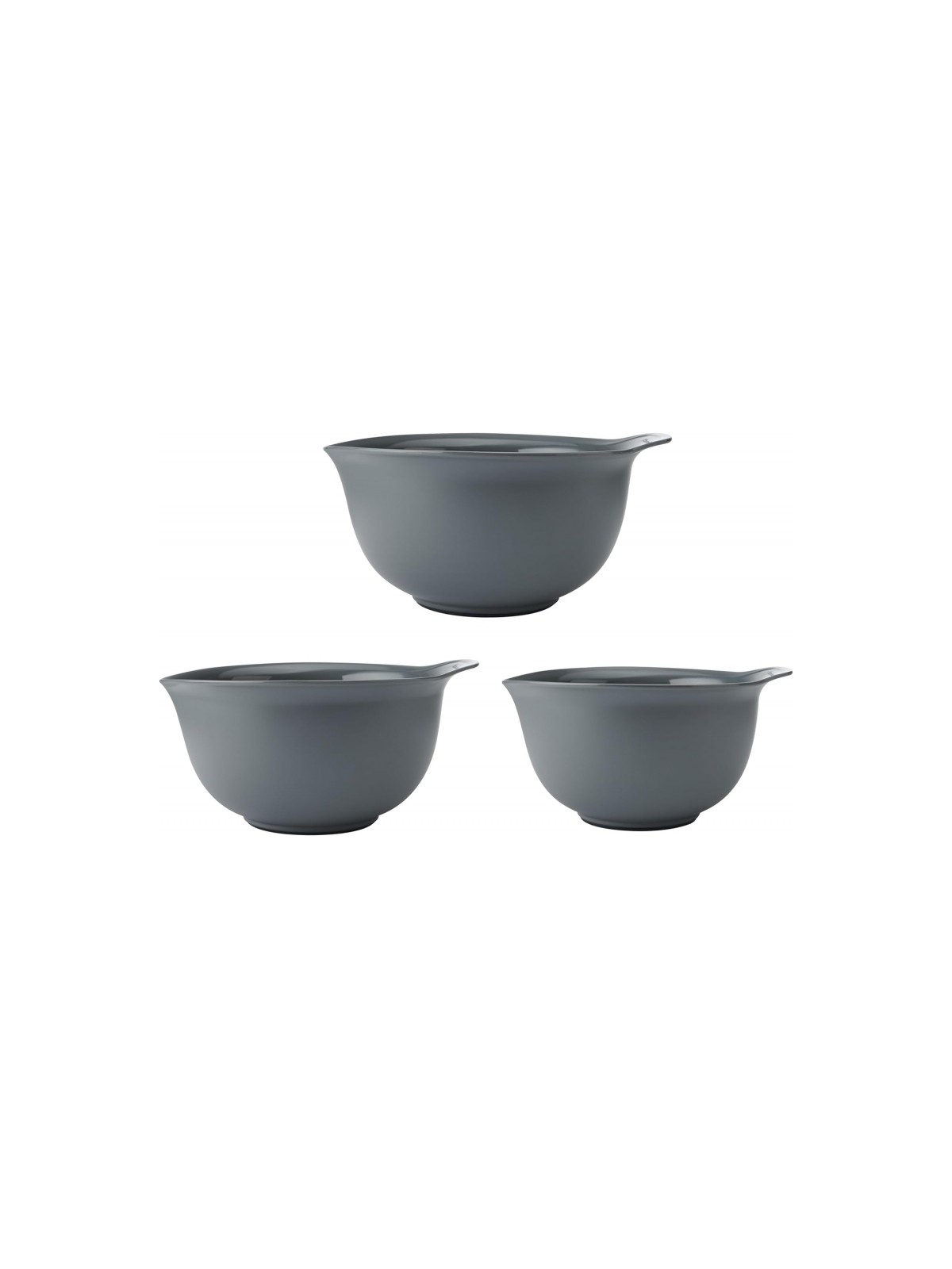 KitchenAid Set of 3 Mixing / Nesting Bowls, Empire Red