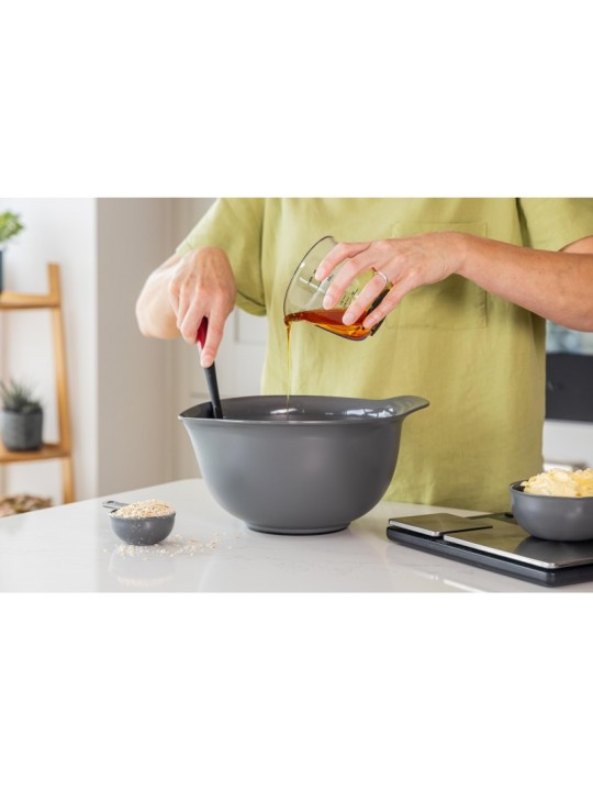 KitchenAid rinkinys iš 3 maišymo dubenėlių, Empire Red