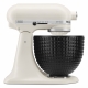 KitchenAid miksera trauks 4,7l, Black Studded, keramika