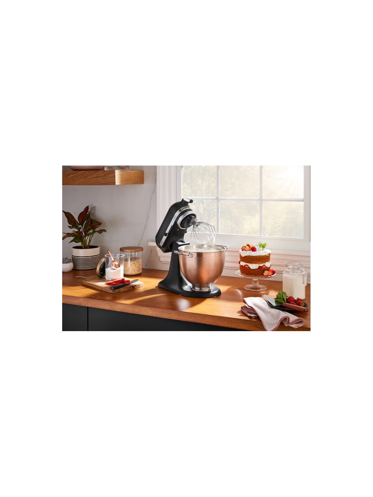KitchenAid mvarinis dubuo Hammered Copper, 4,7 l