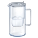 Aquaphor Filter Jug Glass, White