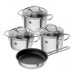 Zwilling potikomplekt Pico 4- osa (3 potti+ non-stick pann)