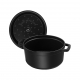 STAUB 28cm Round Cast Iron Cocotte 