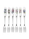 Portmeirion Botanic Garden Set of 6 Pastry Forks