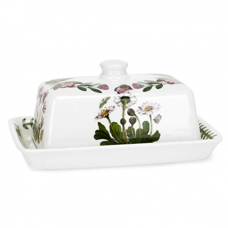 Portmeirion Botanic Garden Butter Dish with Lid