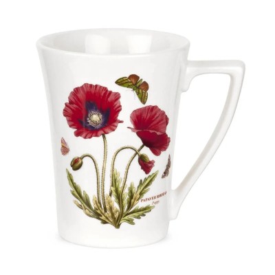 Portmeirion Botanic Garden Mandarin Shape Mug Poppy